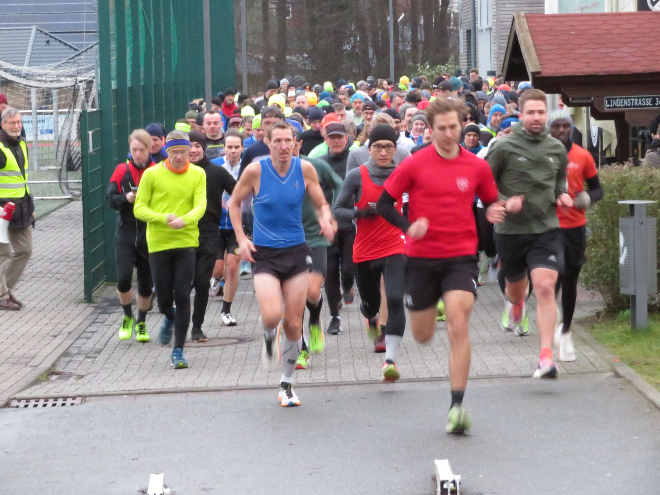 Start zum Pönitzer Silvesterlauf