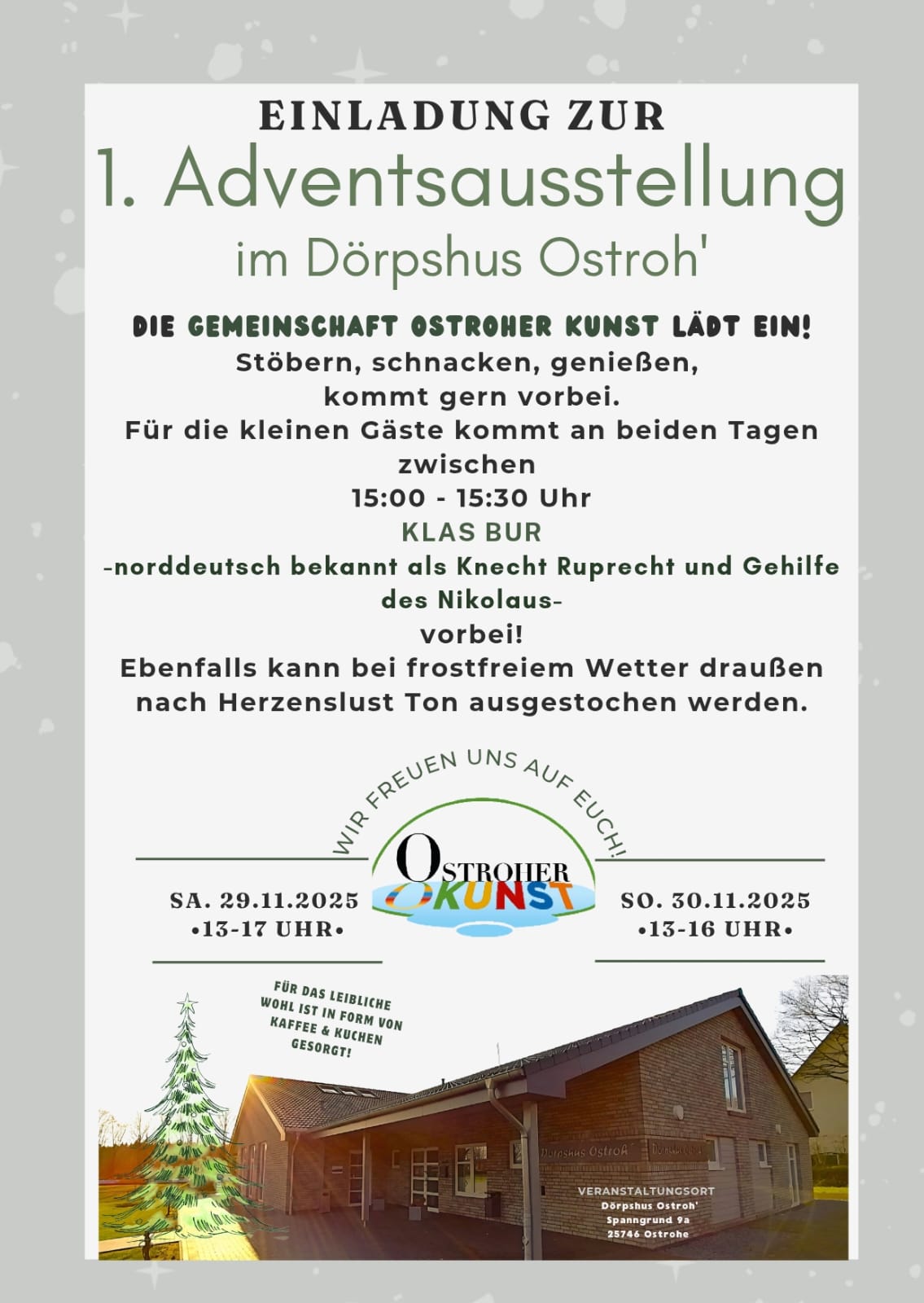 Plakat zum Hinweis auf die Veranstaltung CC0