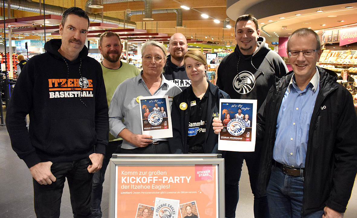 Die Itzehoe Eagles und die Firma Edeka Frauen laden ein zum Kickoff-Event am 6. Dezember ab 10 Uhr.