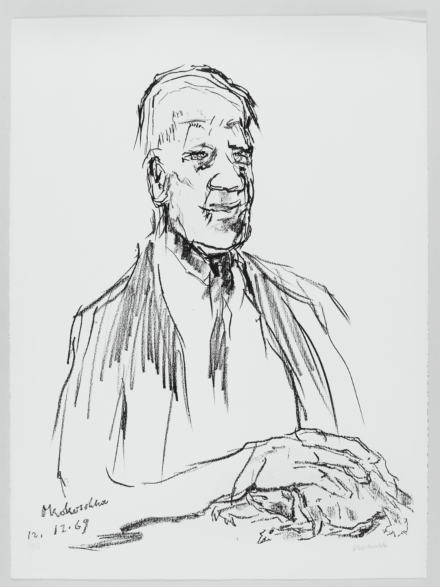 Oskar Kokoschka - Selbstbildnis