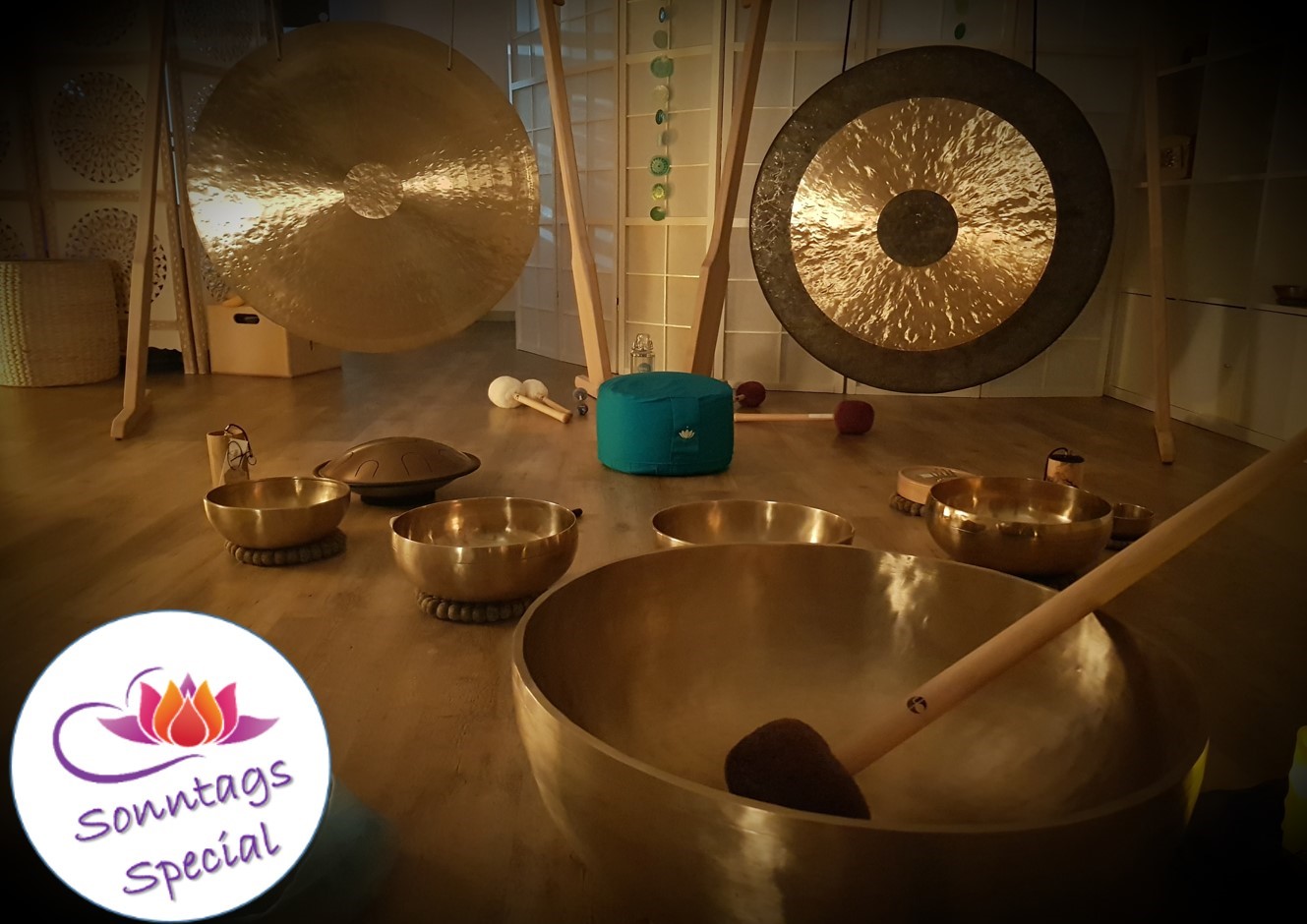 Klangentspannung und Gong