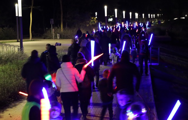 Leuchtstab-/ LED-Wanderung