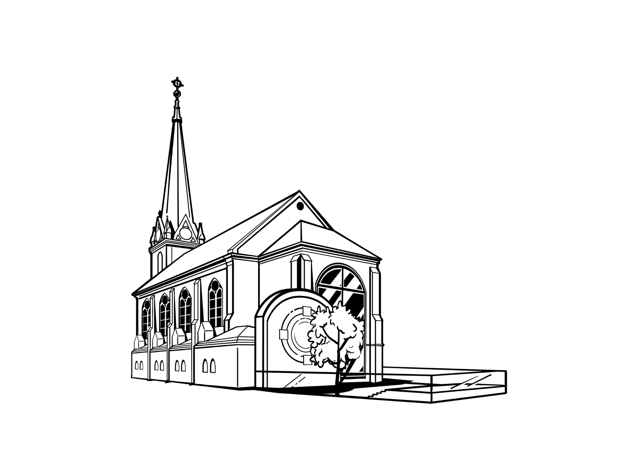 Grafik_Kirche-St-Nicolaus_Gottesdienste