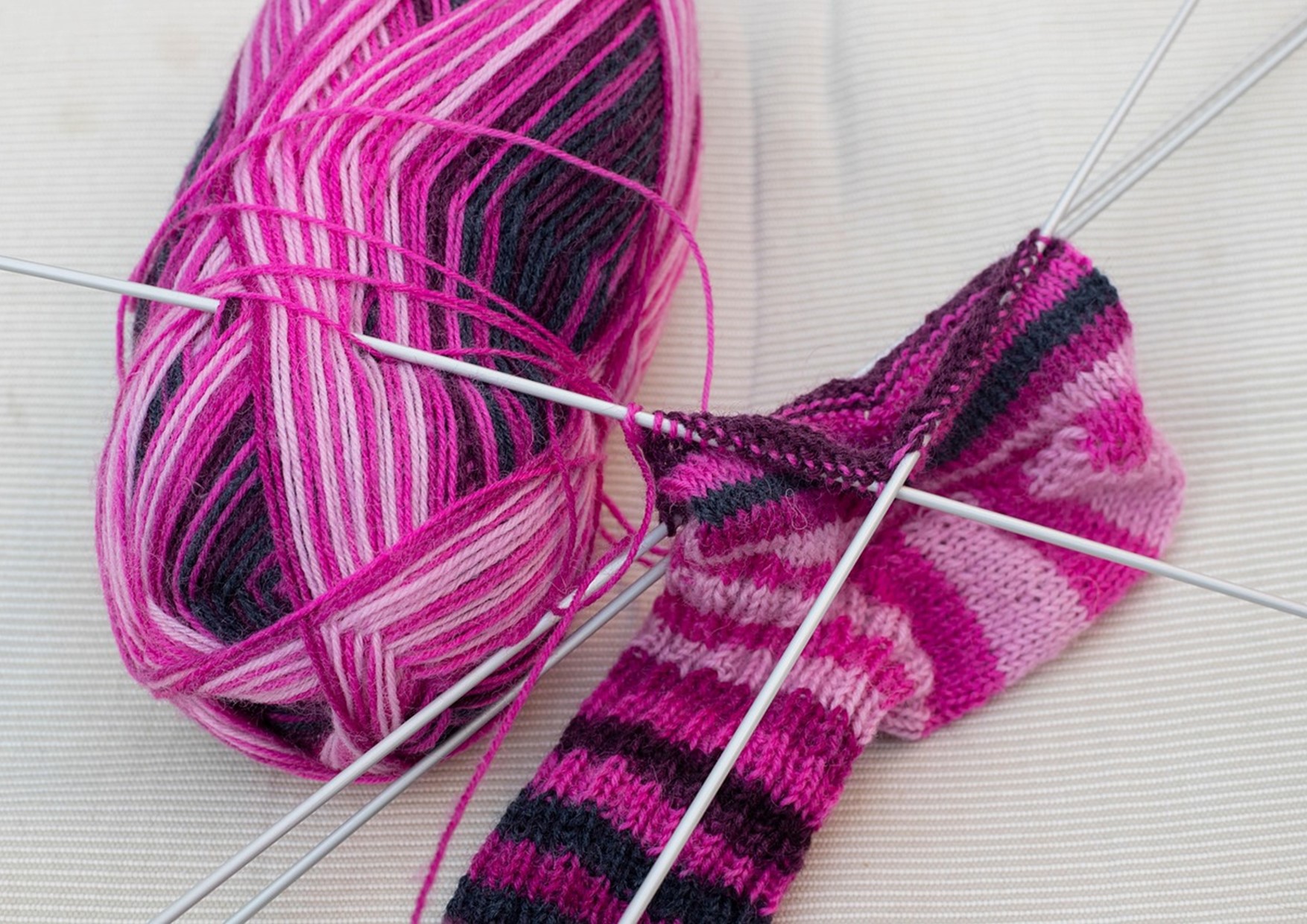 Pinktober - Stricken für den Norden im Cafe Hedwig