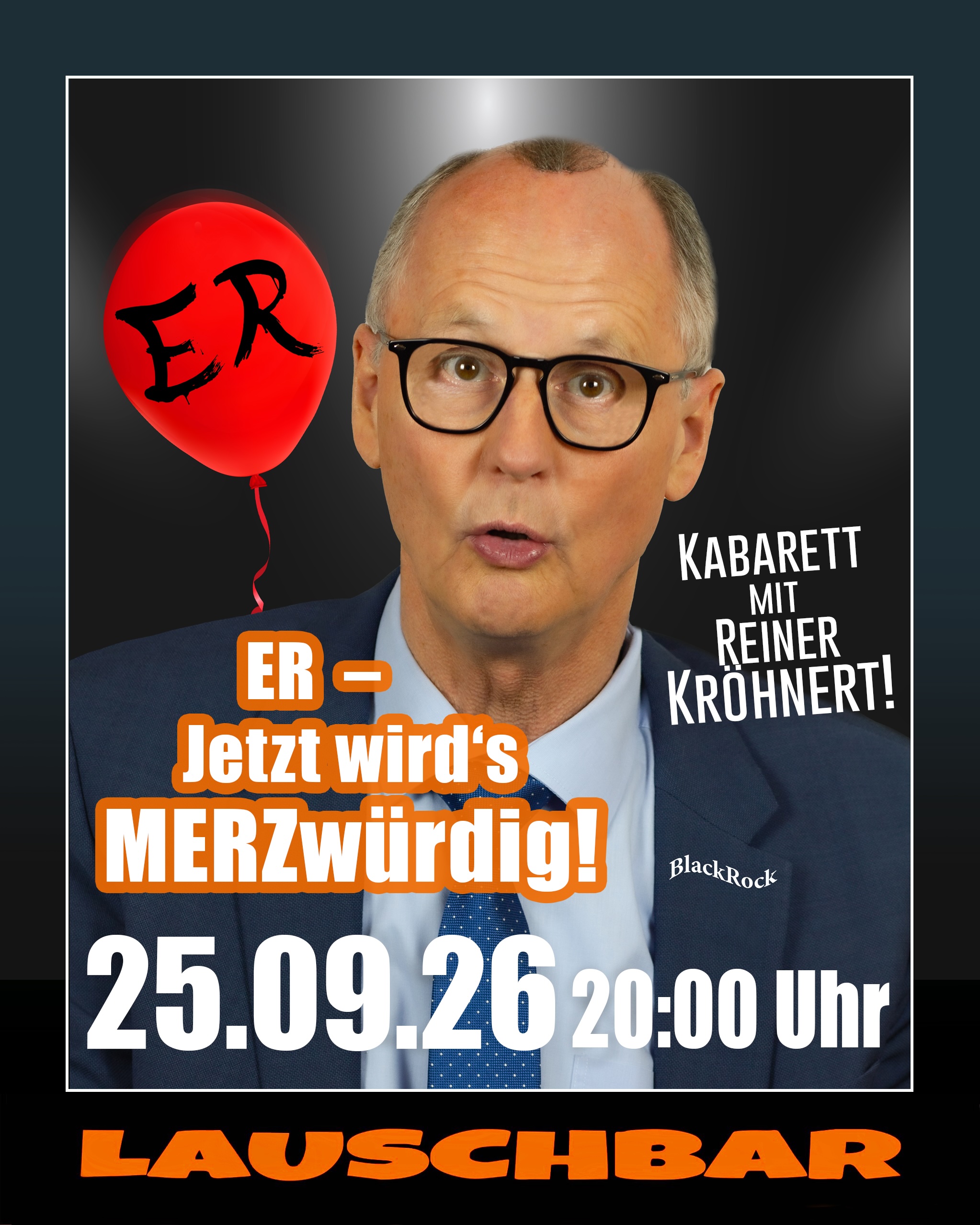 ER - jetzt wird's MERZwürdig! Kabarett mit Reiner Kröhnert