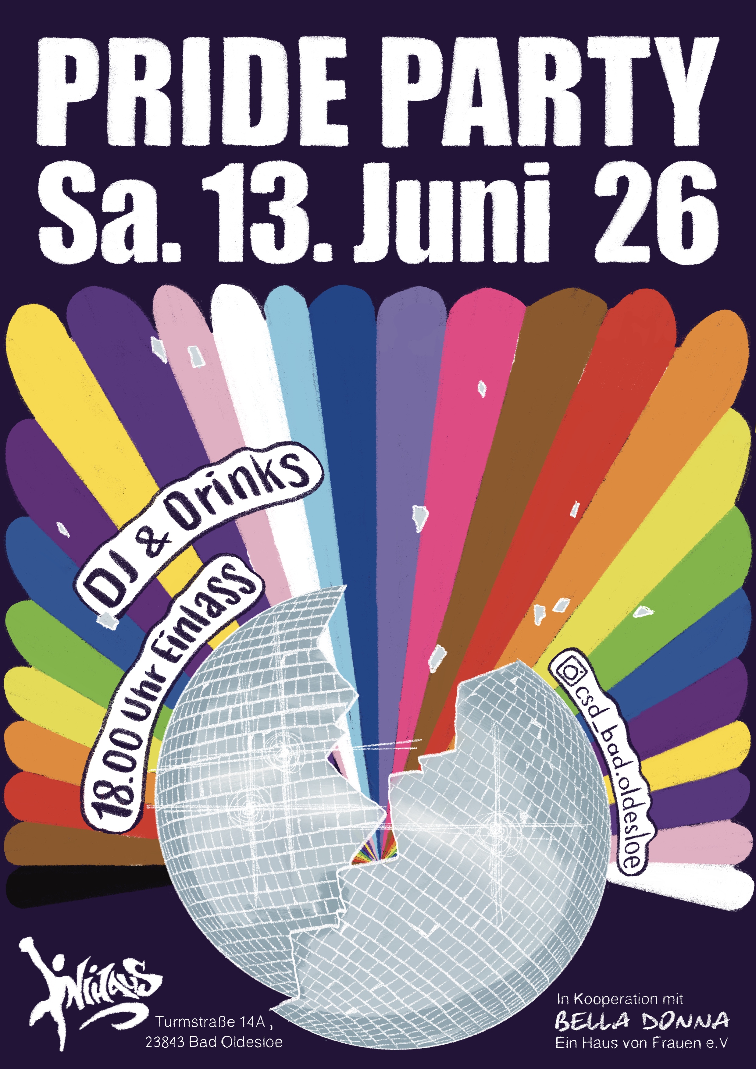 Pride Party Plakat