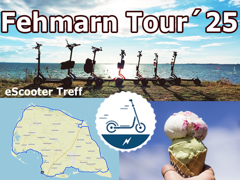 eScooter Treff Inselumrundung Fehmarn