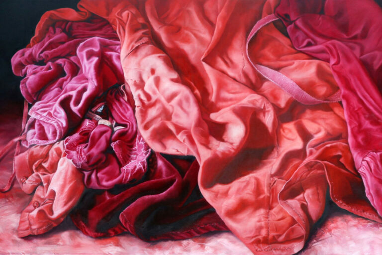 Ausstellungsbesichtigung für Menschen mit Demenz: Tine Pockels - Tuchfühlung