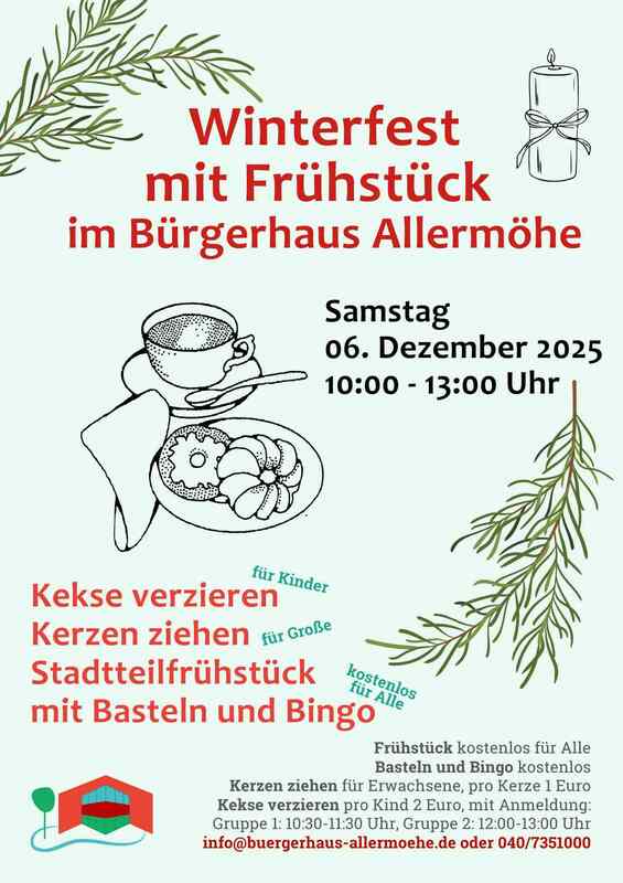Winterfest mit Stadtteilfrühstück