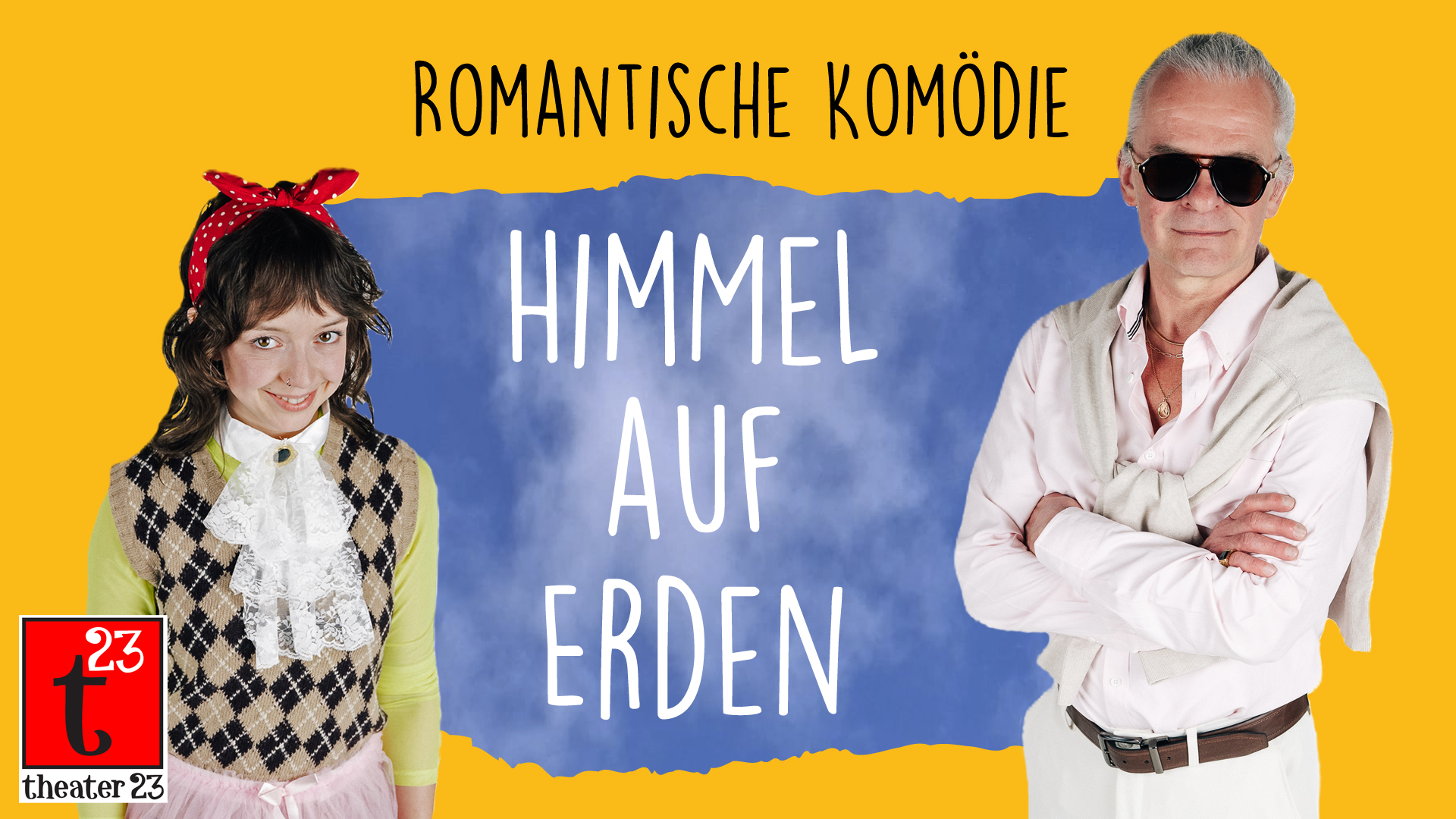 "Himmel auf Erden" - Romantische Komödie vom theater23 - Sommertheater im Naturbad Falkenwiese