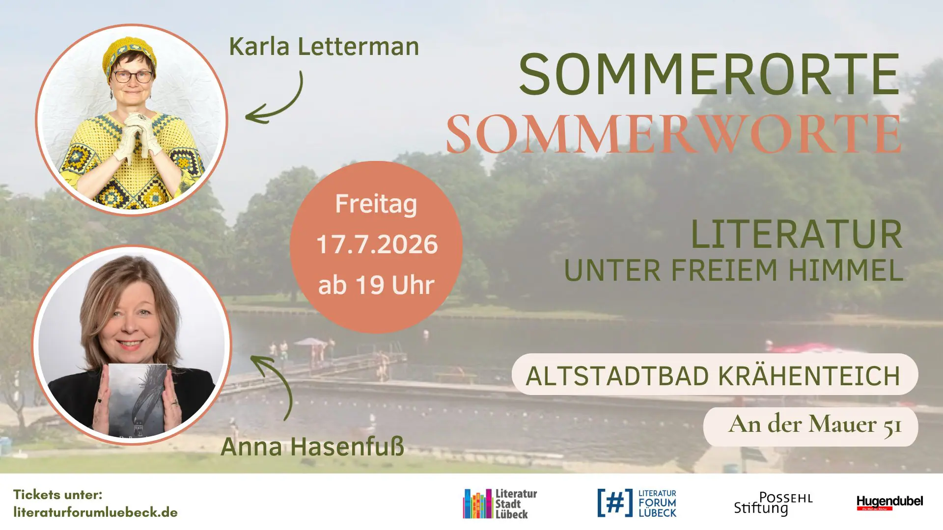 Lesungen Anna Hasenfuß / Karla Letterman