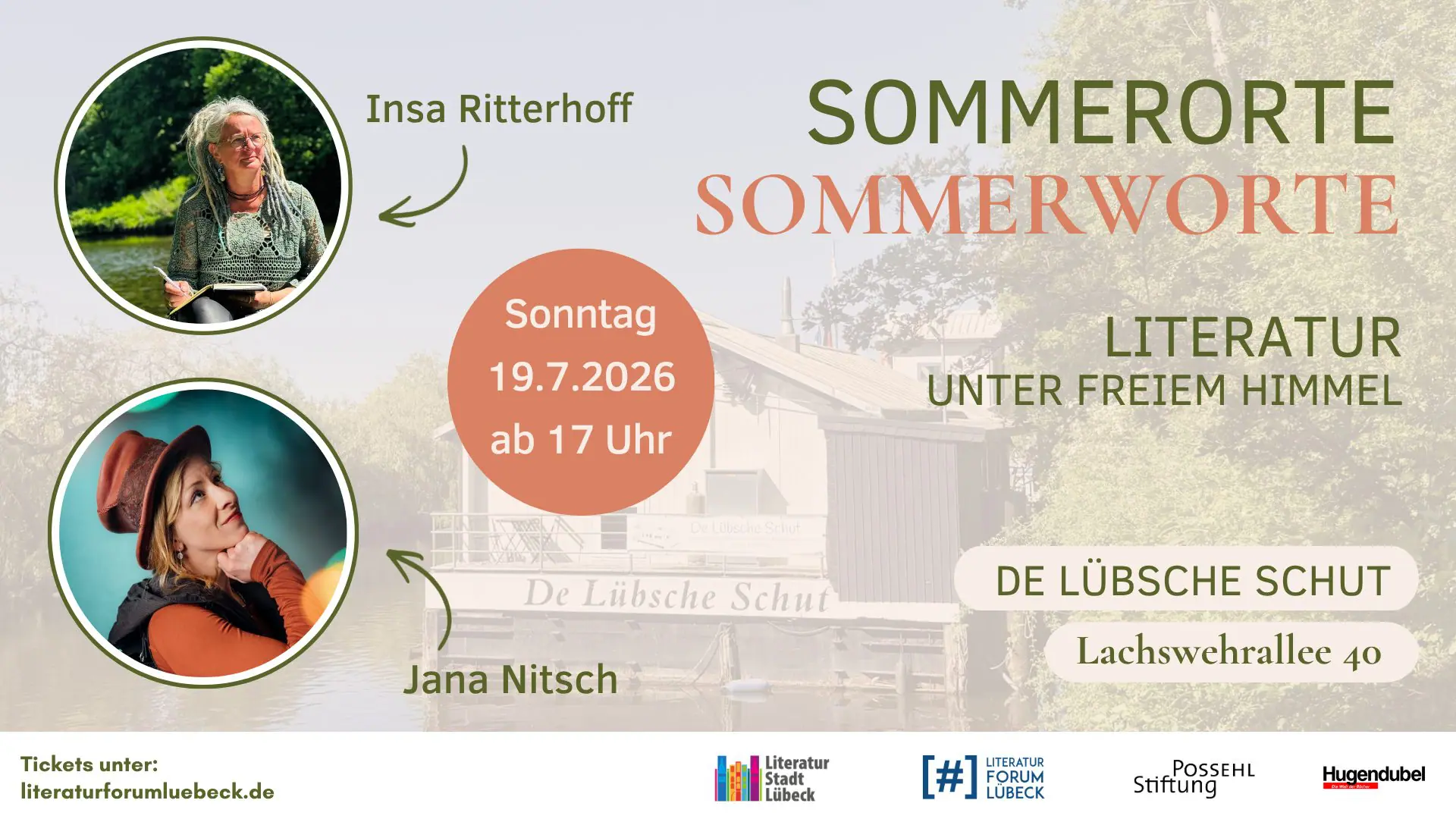 Lesung Insa Ritterhoff / Jana Nitsch