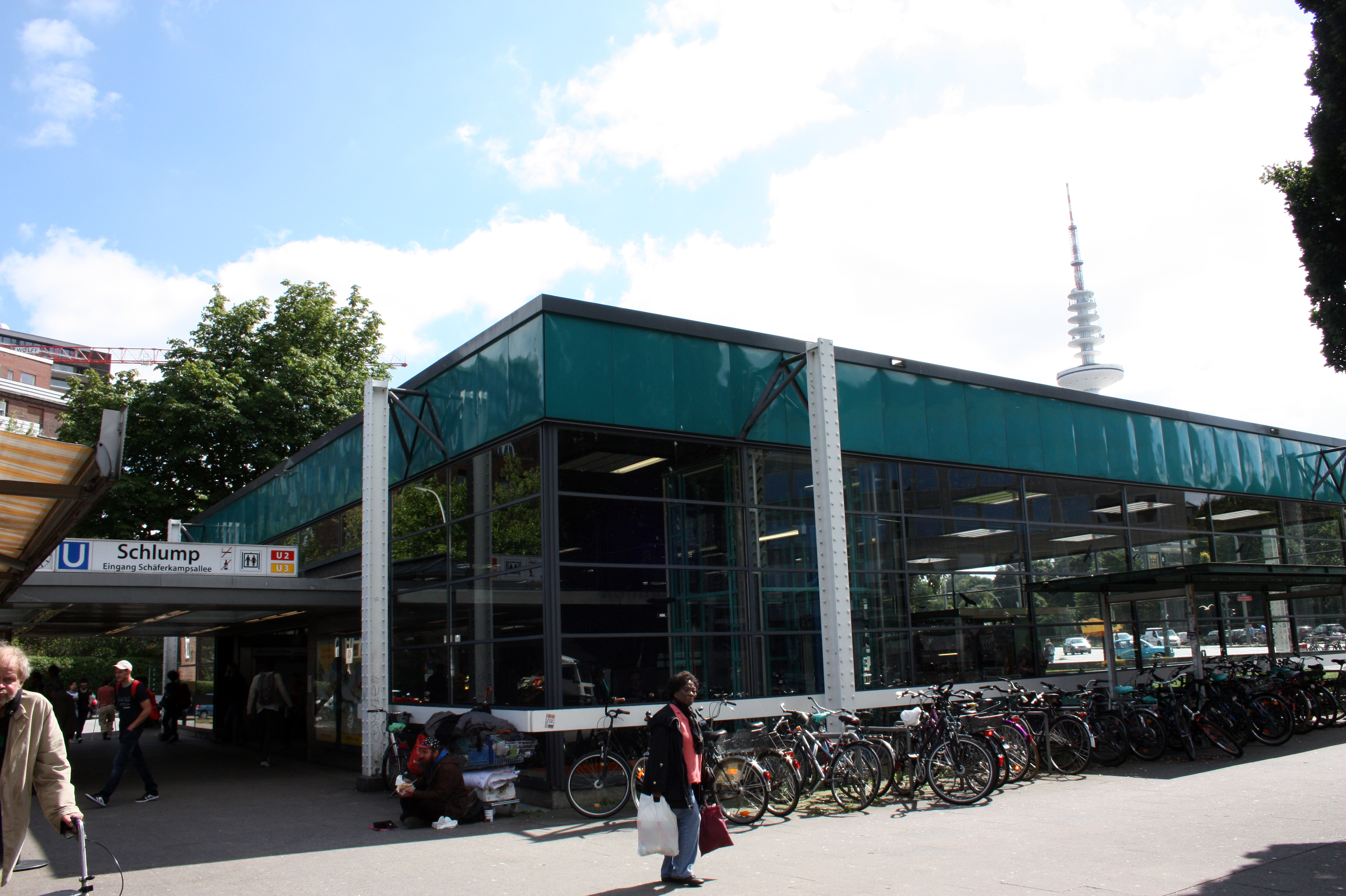 Meeting point: Schlump subway station