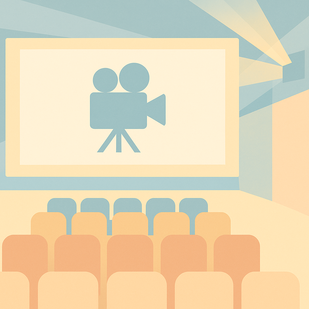 Kino mit Filmprojektor