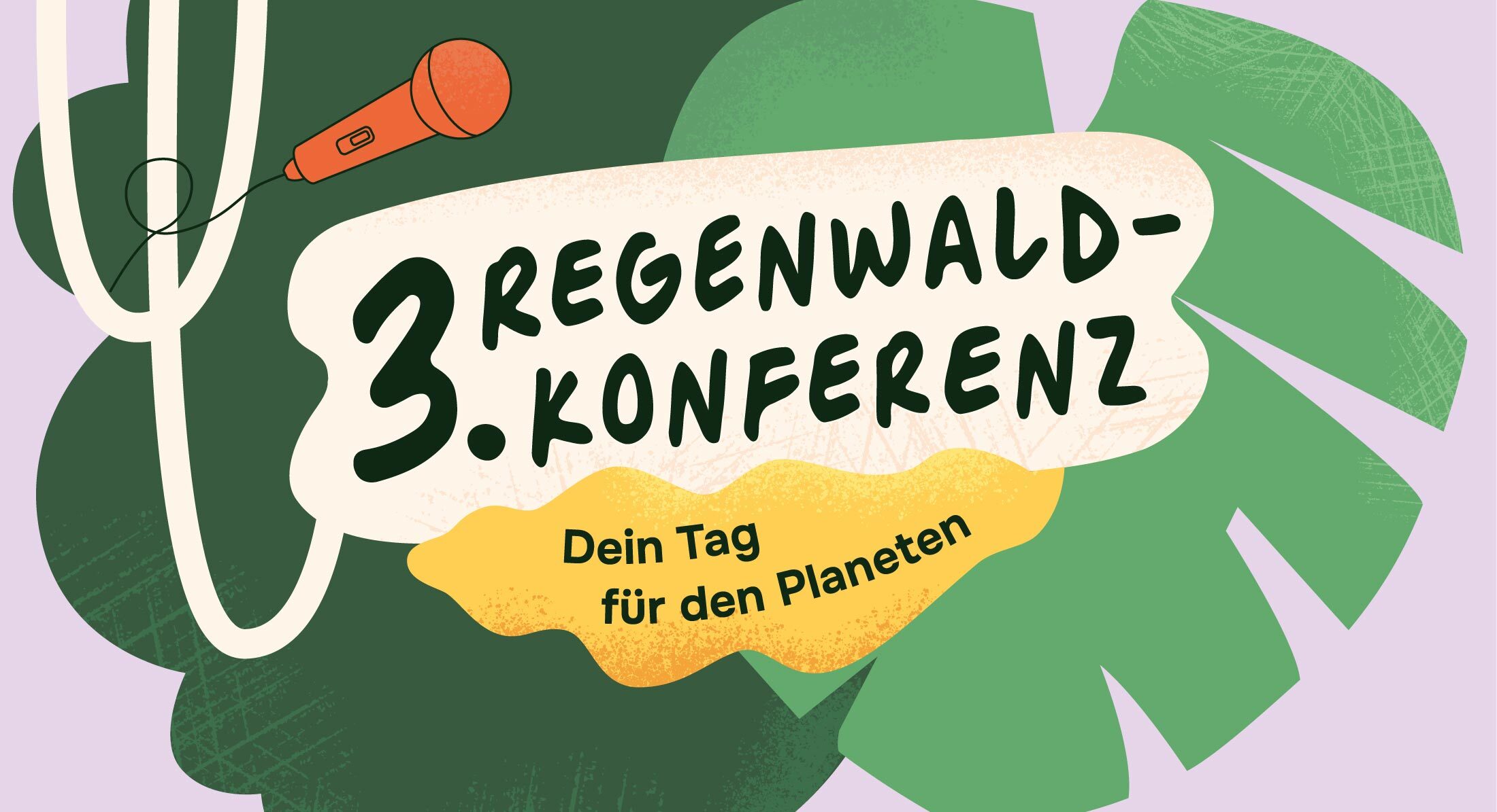3. Regenwald-Konferenz Logo