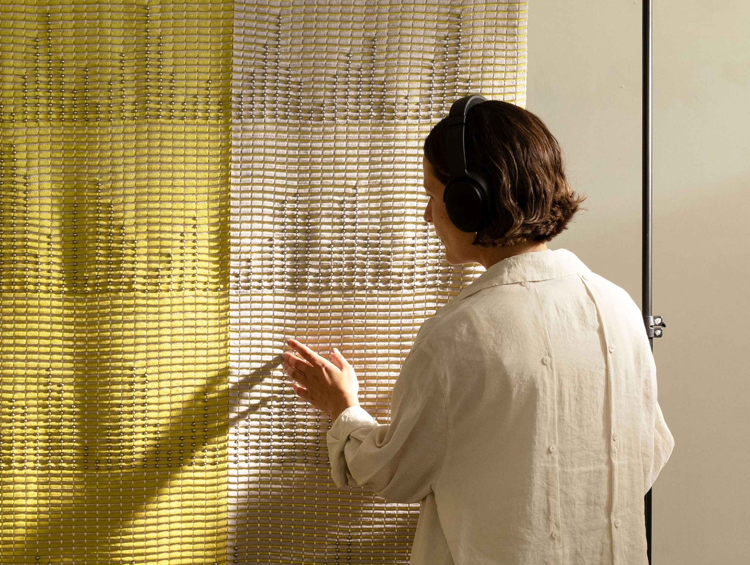 Projektfoto "Talking Textiles" von Nicole Schönherr
