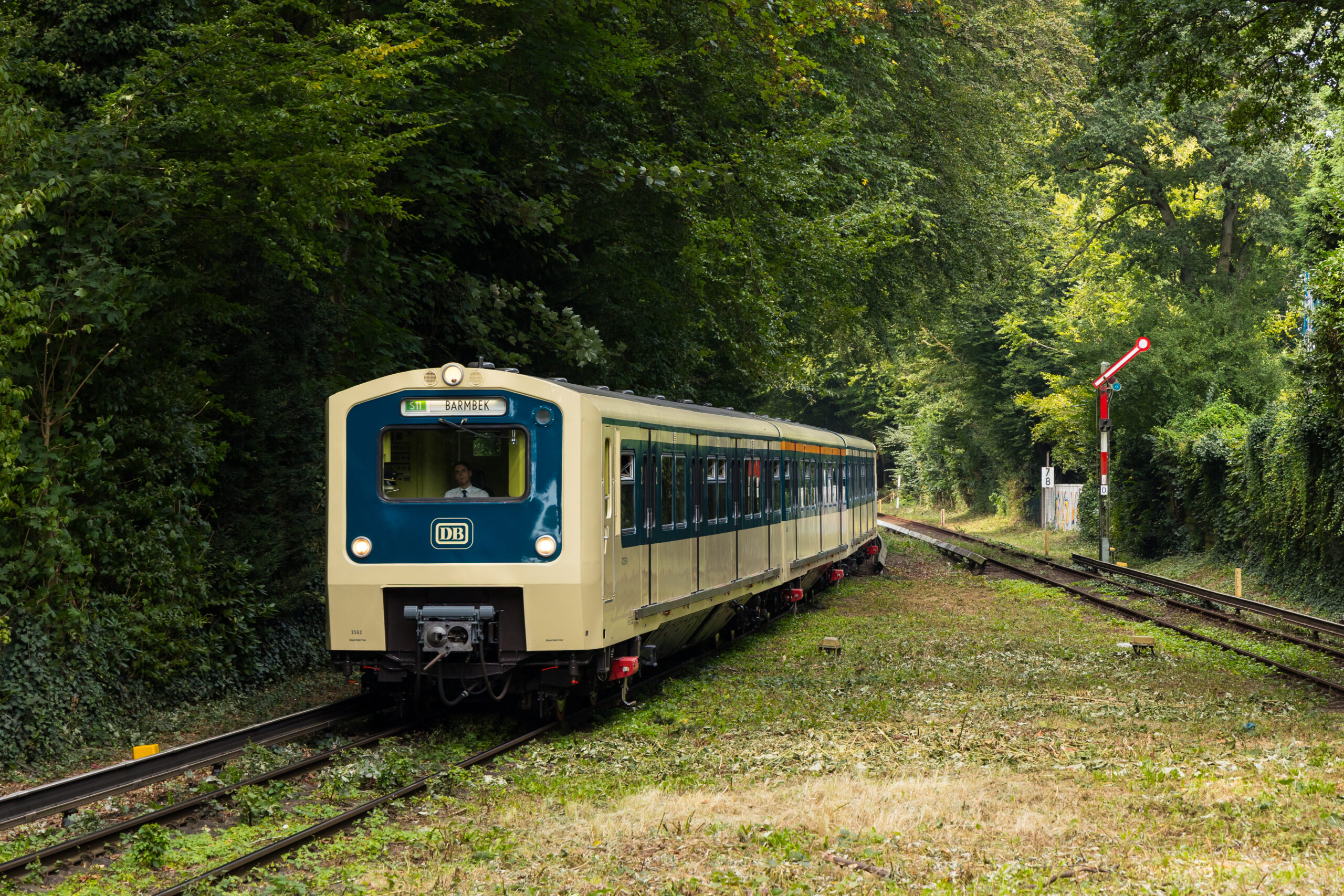 Der Museumszug 472 062 in Hochkamp