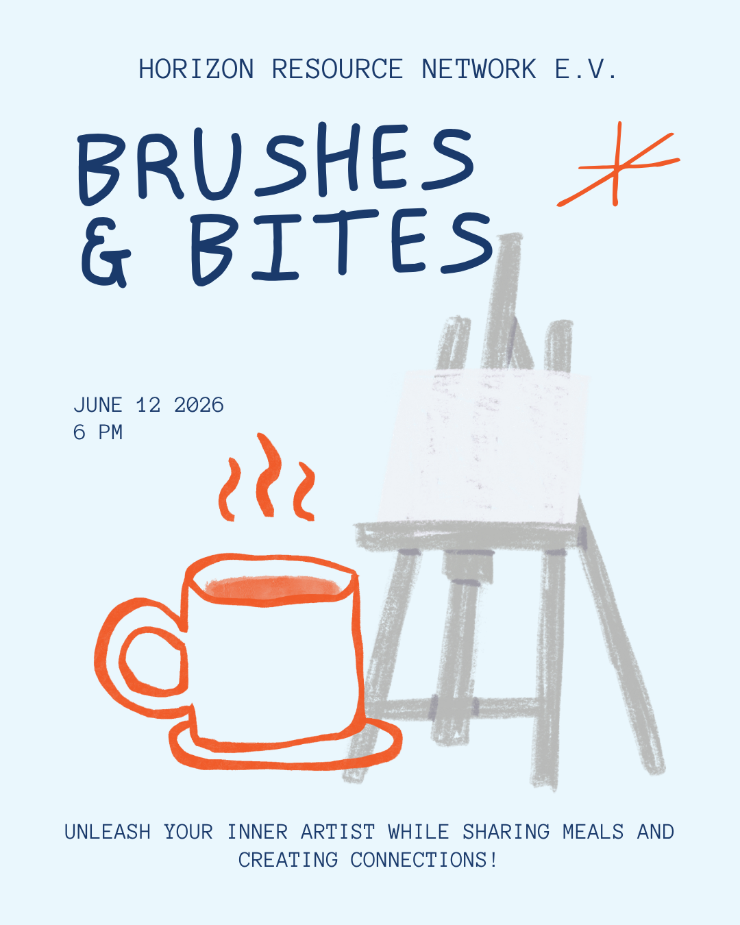 brown-and-blue-illustrated-paint-sip-coffee-event-announcement-instagram-post