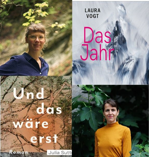 Julia Sutter und Laura Vogt und ihre Buchcover
