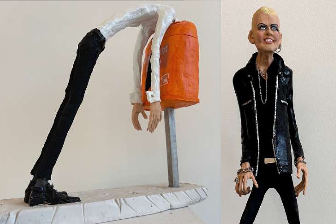 Sehr schräg, diese Typen: H.P. Baxxter und jemand, der nicht seinen besten Tag erwischt hat.