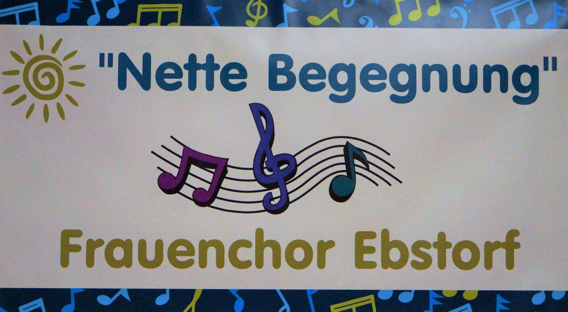 Plakat Nette Begegnung