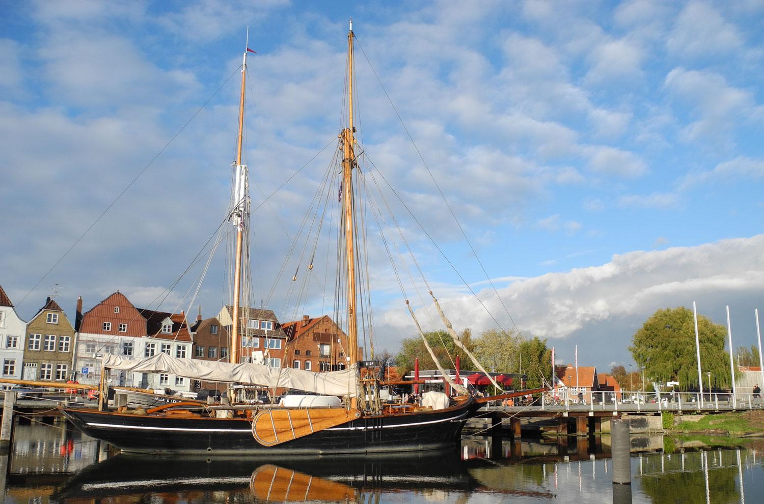 Rigmor im Hafen
