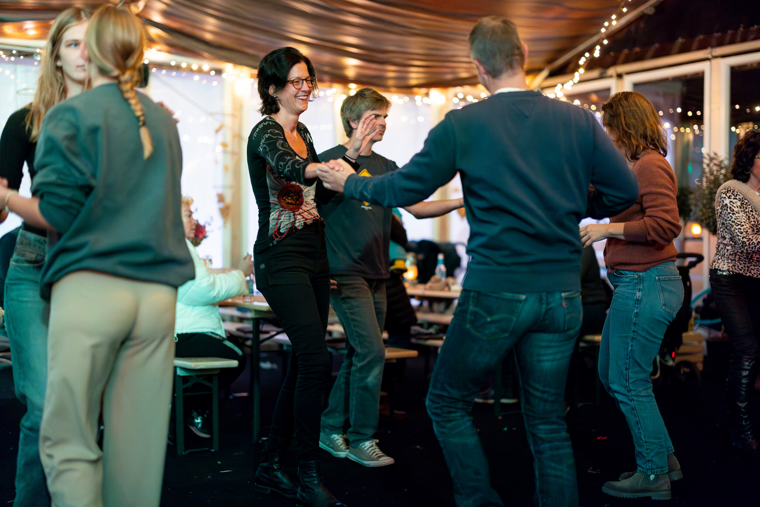 Scharbeutzer Herbstpartie 2023 Paar tanzt TALB Christian Schaffrath